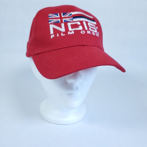 NCIS HAWAII Film Crew Hat  - Red Adult Adjustable Strap Hat - Production Swag - Picture 1 of 10